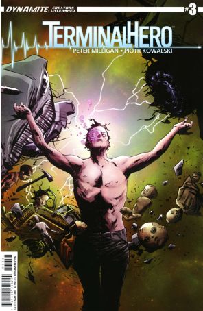 Terminal Hero 3 published by Dynamite with cover art by Jae Lee