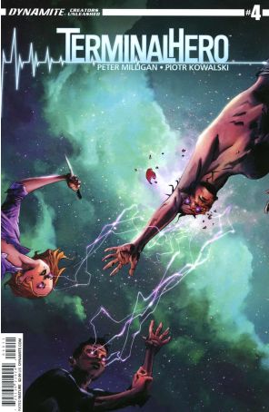 Terminal Hero 4 published by Dynamite with cover art by Jae Lee