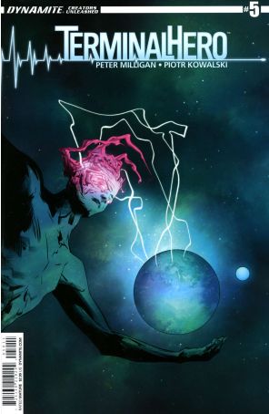 Terminal Hero 5 published by Dynamite with cover art by Jae Lee