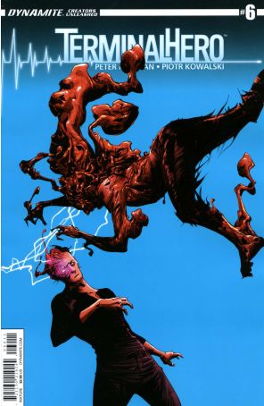 Terminal Hero 6 published by Dynamite with cover art by Jae Lee
