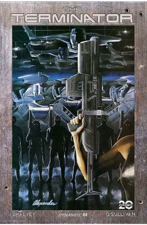 Terminator (Dynamite) 4Q published by Dynamite with cover art by Alex Ross