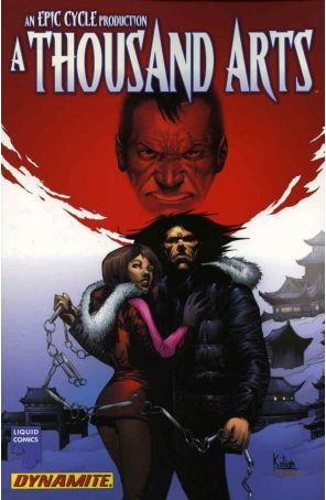 Thousand Arts, A 1 published by Dynamite with cover art by Siddharth Kotian