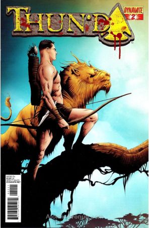 Thun'da 2 published by Dynamite with cover art by Jae Lee