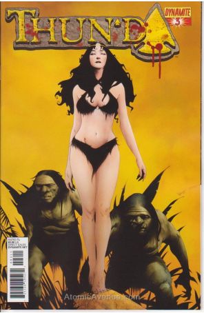Thun'da 3 published by Dynamite with cover art by Jae Lee