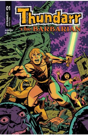 Thundarr the Barbarian 1A published by Dynamite with cover art by Michael Cho