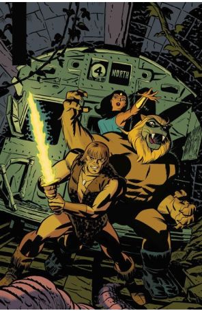 Thundarr the Barbarian 2K published by Dynamite with cover art by Michael Cho