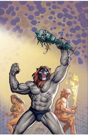 Thundarr the Barbarian 4G published by Dynamite with cover art by Joseph Michael Linsner
