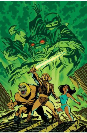 Thundarr the Barbarian 4K published by Dynamite with cover art by Michael Cho