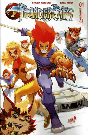 ThunderCats (Dynamite) 1A published by Dynamite with cover art by David Nakayama