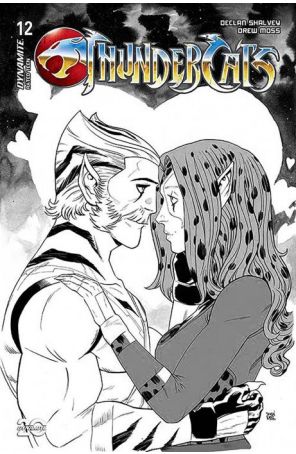 ThunderCats (Dynamite) 12ZB published by Dynamite with cover art by Drew Moss