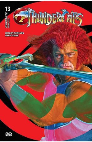 ThunderCats (Dynamite) 13W published by Dynamite with cover art by Declan Shalvey