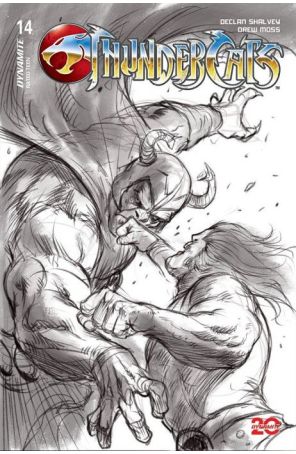 ThunderCats (Dynamite) 14O published by Dynamite with cover art by Lucio Parrillo