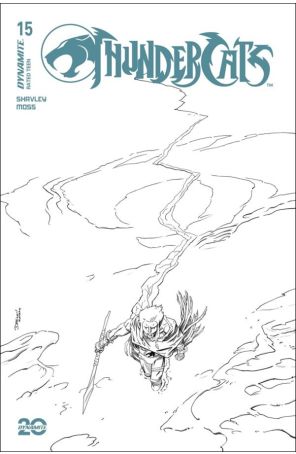 ThunderCats (Dynamite) 15O published by Dynamite with cover art by Declan Shalvey