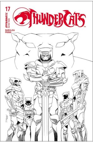 ThunderCats (Dynamite) 17N published by Dynamite with cover art by Declan Shalvey