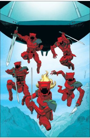 ThunderCats (Dynamite) 18V published by Dynamite with cover art by Declan Shalvey