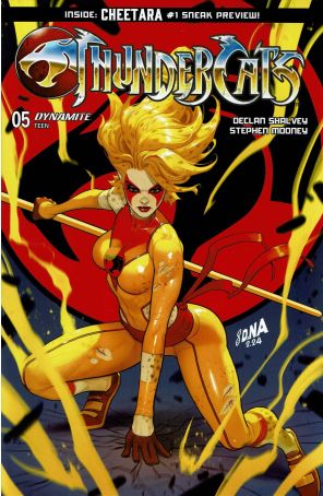 ThunderCats (Dynamite) 5A published by Dynamite with cover art by David Nakayama