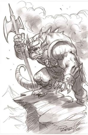 ThunderCats (Dynamite) 5X published by Dynamite with cover art by Lucio Parrillo