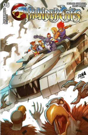 ThunderCats (Dynamite) 6A published by Dynamite with cover art by David Nakayama