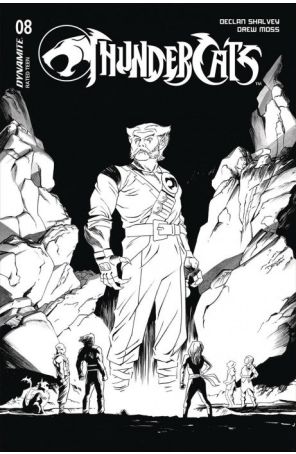 ThunderCats (Dynamite) 8J published by Dynamite with cover art by Declan Shalvey