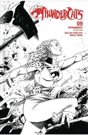 ThunderCats (Dynamite) 9J published by Dynamite with cover art by Declan Shalvey