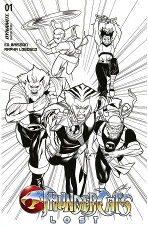 ThunderCats Lost 1L published by Dynamite with cover art by Clayton Henry