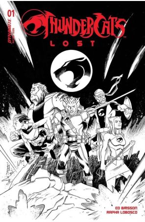 ThunderCats Lost 1W published by Dynamite with cover art by Declan Shalvey