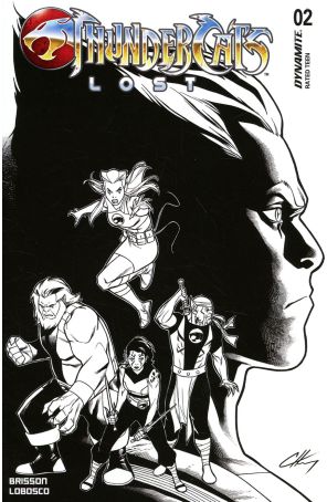 ThunderCats Lost 2K published by Dynamite with cover art by Clayton Henry