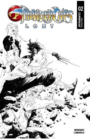 ThunderCats Lost 2T published by Dynamite with cover art by Jae Lee