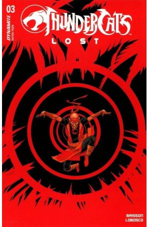 ThunderCats Lost 3A published by Dynamite with cover art by Declan Shalvey