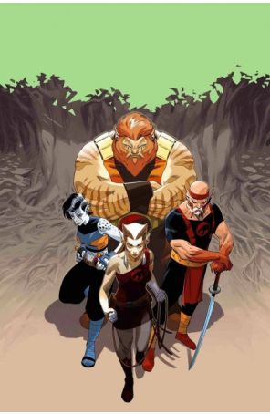 ThunderCats Lost 3K published by Dynamite with cover art by Mark Bagley