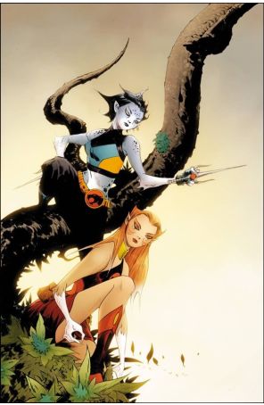 ThunderCats Lost 4I published by Dynamite with cover art by Jae Lee