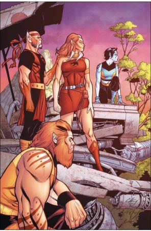 ThunderCats Lost 4M published by Dynamite with cover art by Clayton Henry