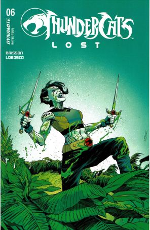 ThunderCats Lost 6A published by Dynamite with cover art by Declan Shalvey