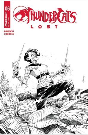 ThunderCats Lost 6H published by Dynamite with cover art by Declan Shalvey