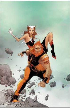 ThunderCats Lost 6I published by Dynamite with cover art by Jae Lee