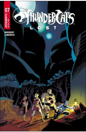 ThunderCats Lost 7A published by Dynamite with cover art by Declan Shalvey