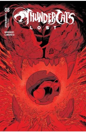 ThunderCats Lost 8A published by Dynamite with cover art by Declan Shalvey