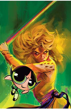 ThunderCats/Powerpuff Girls 2M published by Dynamite with cover art by Coran Kizer Stone