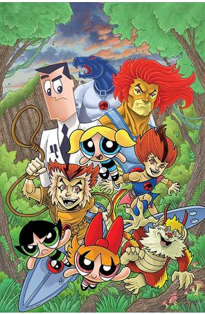 ThunderCats/Powerpuff Girls 2O published by Dynamite with cover art by Ken Haeser
