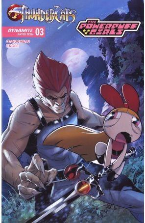 ThunderCats/Powerpuff Girls 3G published by Dynamite with cover art by Nicoletta Baldari