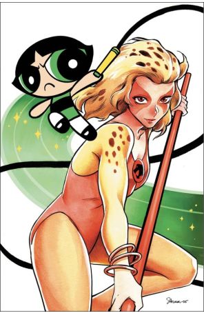 ThunderCats/Powerpuff Girls 3H published by Dynamite with cover art by Sao “Saowee” Menguito