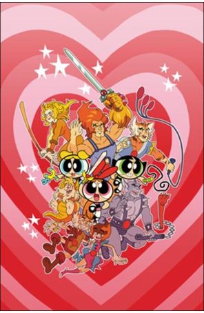 ThunderCats/Powerpuff Girls 4I published by Dynamite with cover art by Coleman Engle