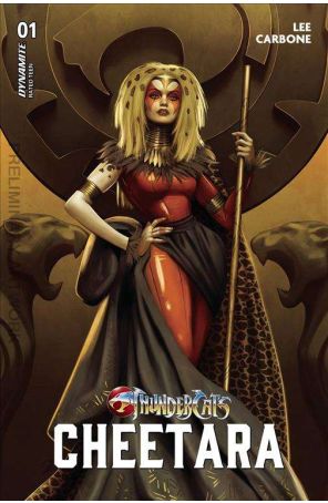 Thundercats Cheetara 1M published by Dynamite with cover art by Rebeca Puebla