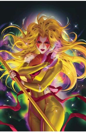 Thundercats Cheetara 1O published by Dynamite with cover art by Lesley “Leirix” Li