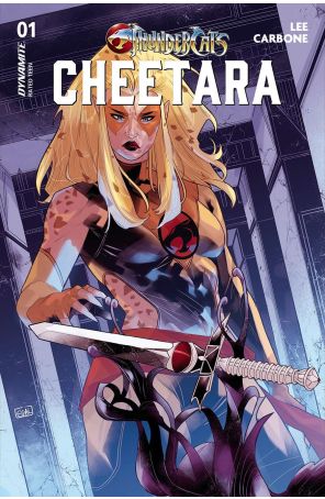 Thundercats Cheetara 1X published by Dynamite with cover art by Edwin Galmon