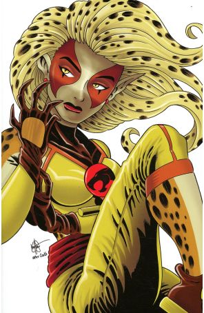 Thundercats Cheetara 2U published by Dynamite with cover art by Ken Haeser