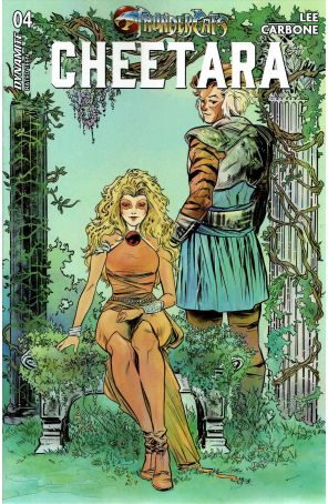 Thundercats Cheetara 4A published by Dynamite with cover art by Soo Lee