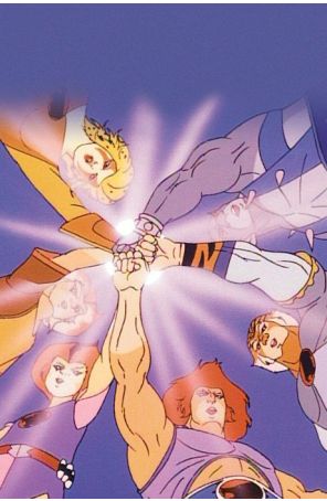 Thundercats X Silverhawks 1J published by Dynamite with cover art by Animation Art