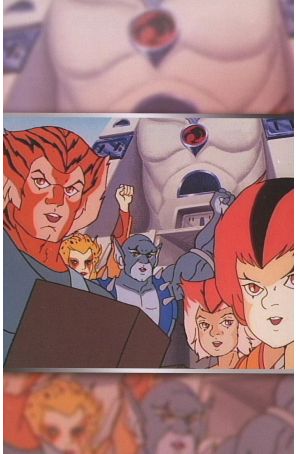 Thundercats X Silverhawks 3G published by Dynamite with cover art by Animation Art