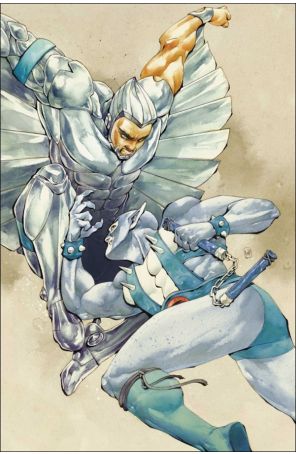 Thundercats X Silverhawks 3H published by Dynamite with cover art by Chuma Hill